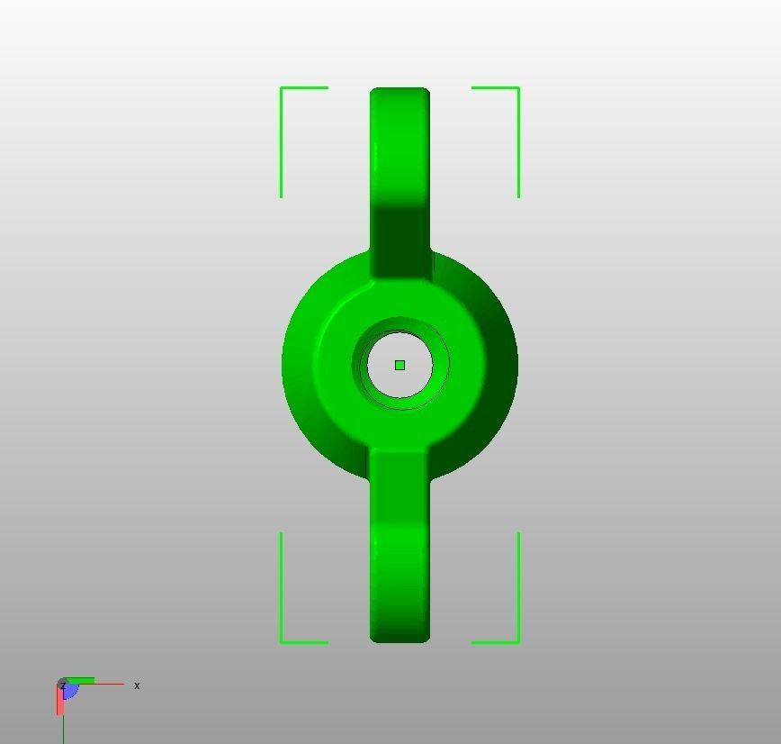 M3 Wing Nuts 3D print model_34