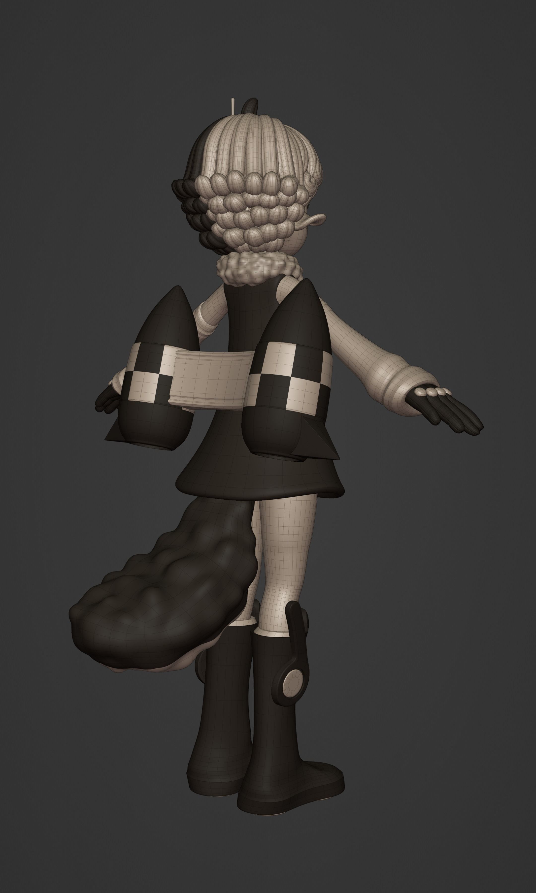 ONE PIECE VEGAPUNK  ATLAS FIGURE SCULPT Low-poly 3D model_26