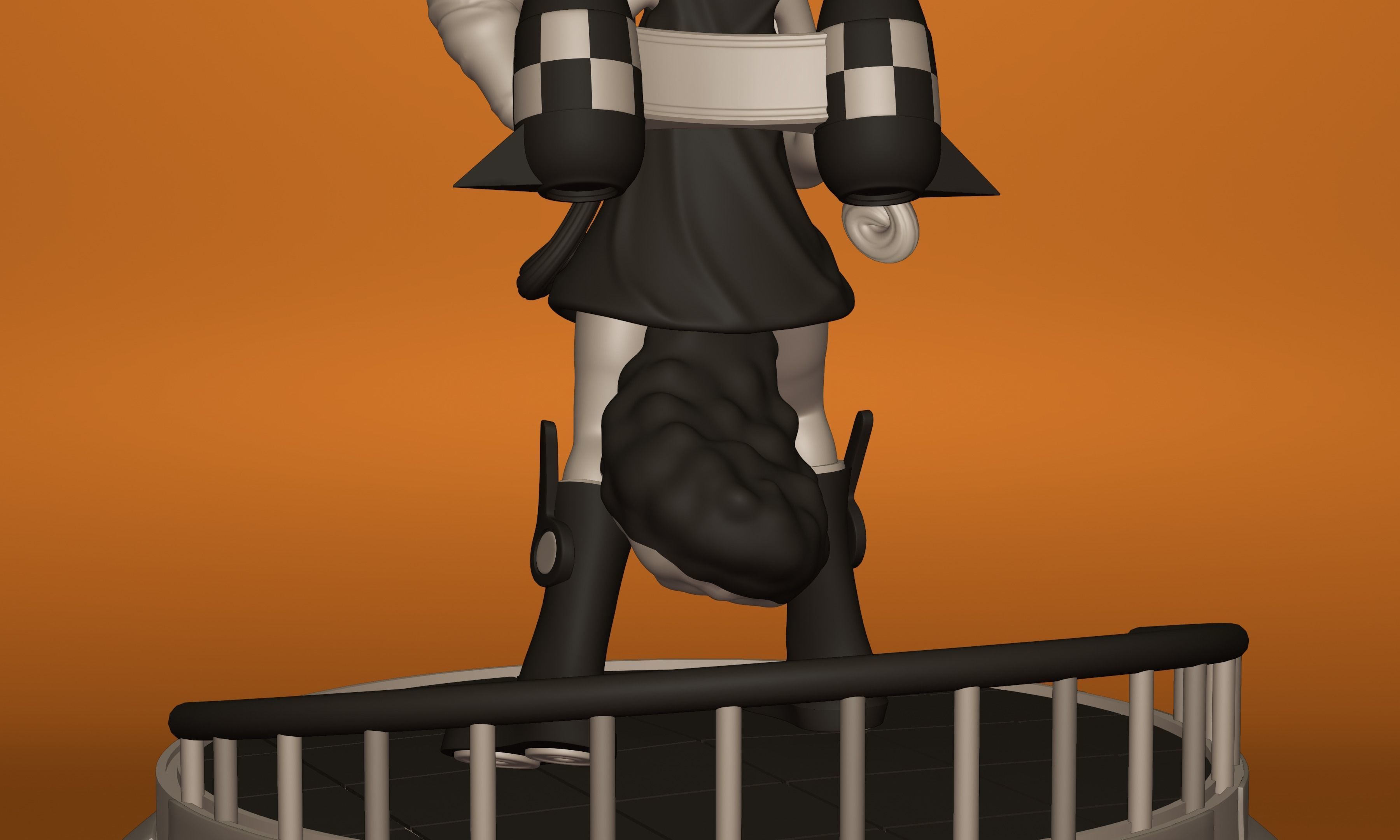 ONE PIECE VEGAPUNK  ATLAS FIGURE SCULPT Low-poly 3D model_20