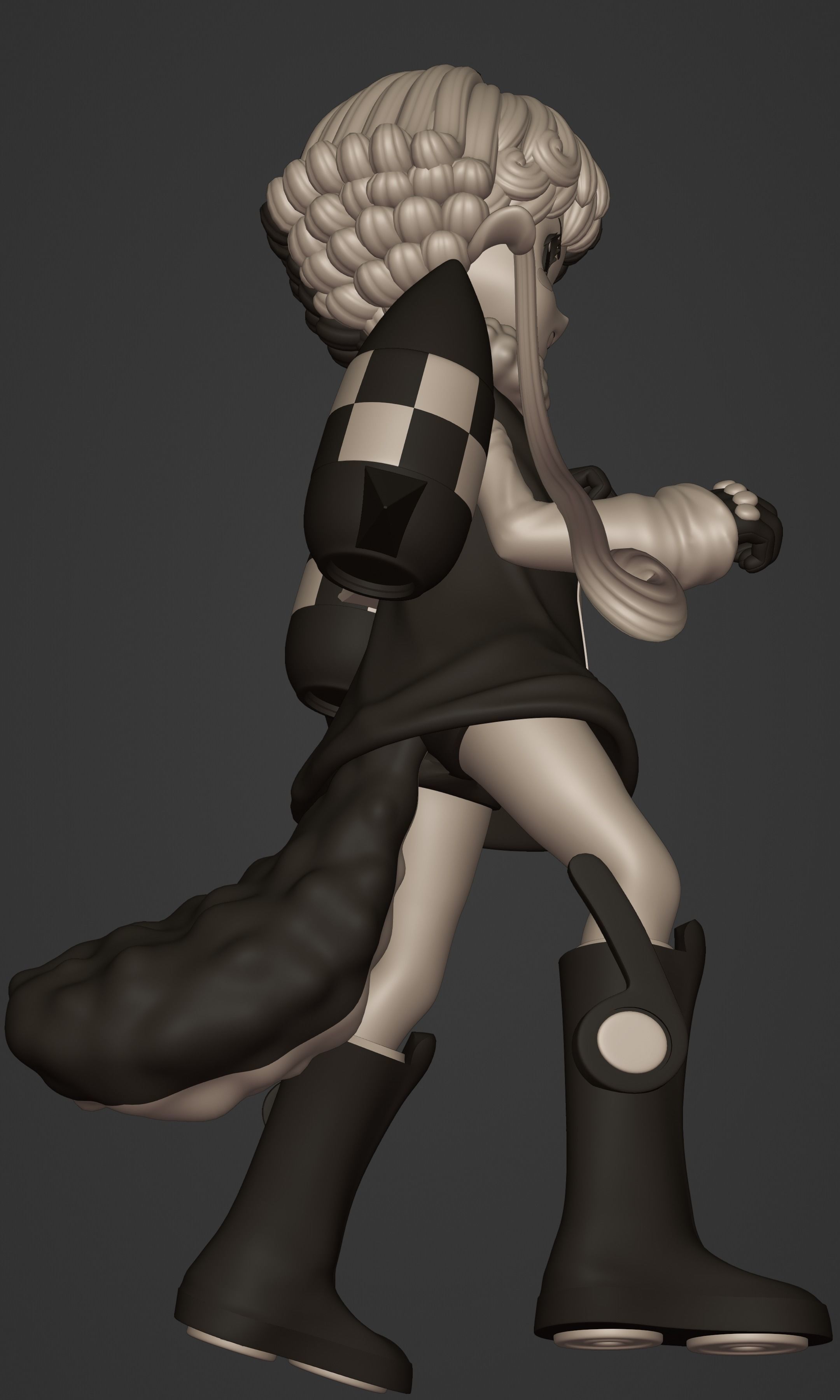 ONE PIECE VEGAPUNK  ATLAS FIGURE SCULPT Low-poly 3D model_43