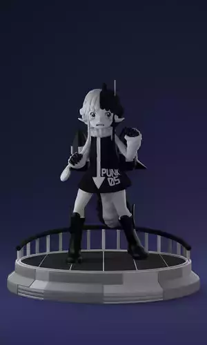 ONE PIECE VEGAPUNK  ATLAS FIGURE SCULPT Low-poly 3D model