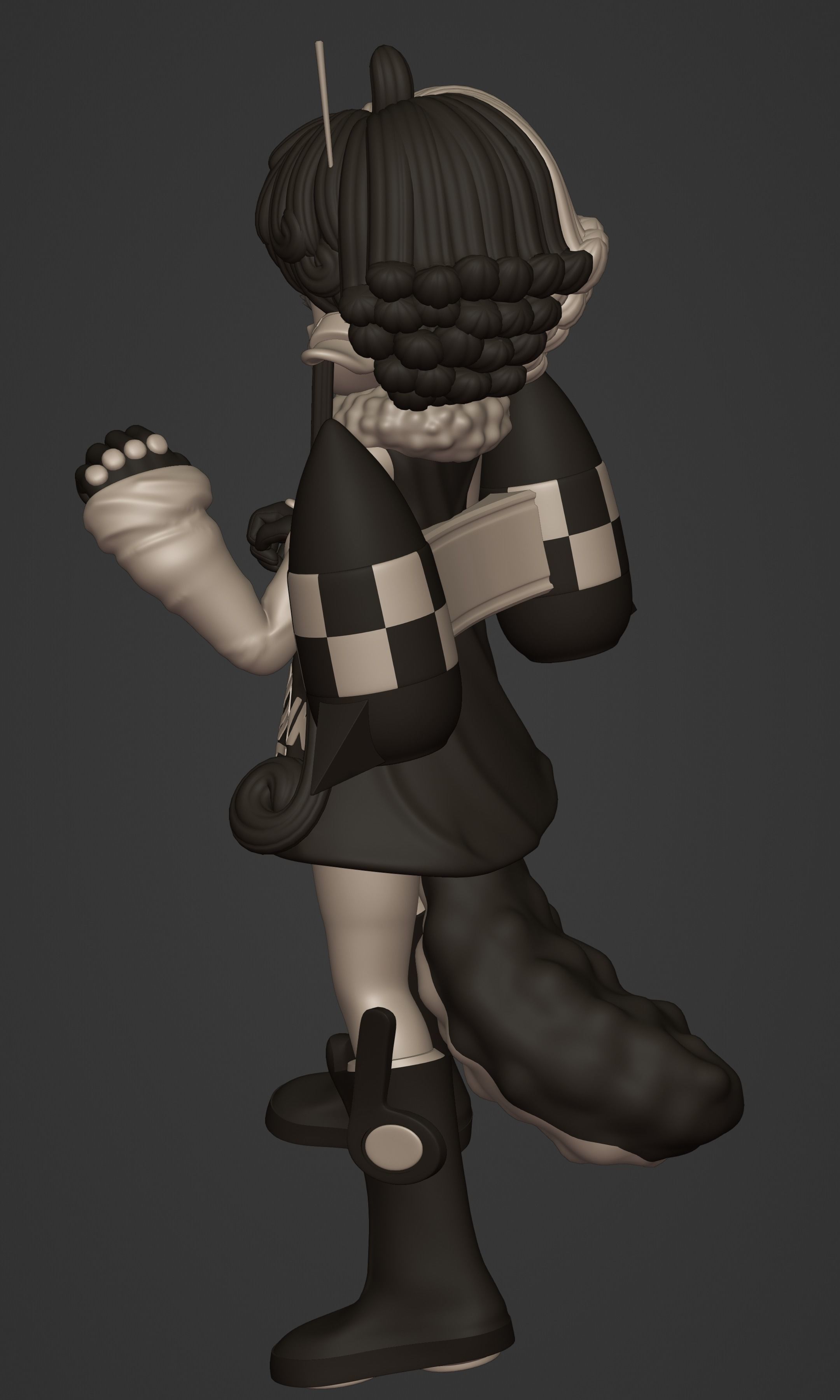 ONE PIECE VEGAPUNK  ATLAS FIGURE SCULPT Low-poly 3D model_38