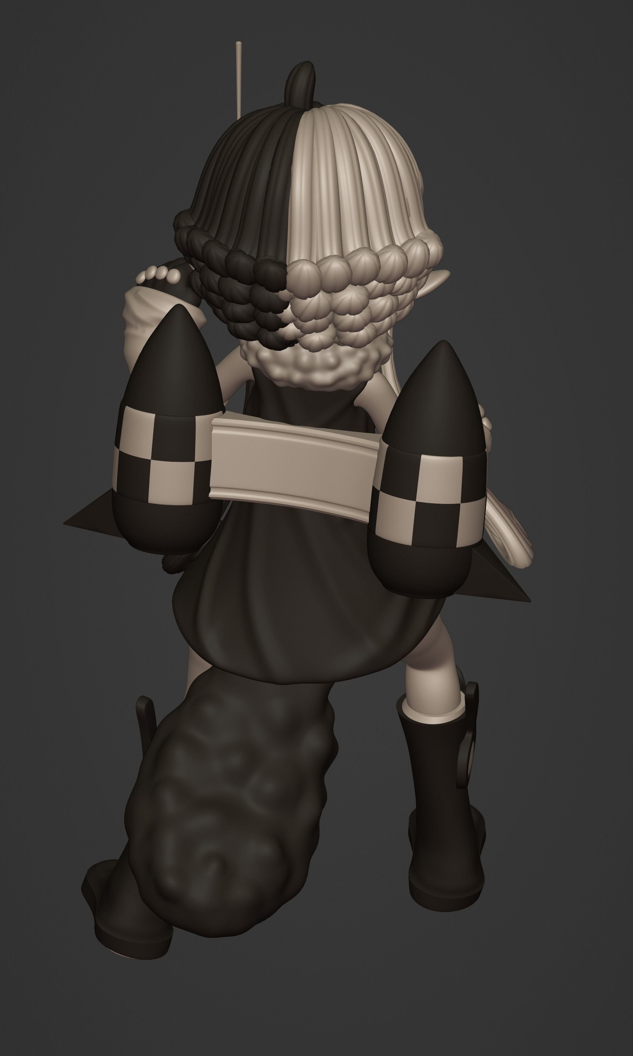 ONE PIECE VEGAPUNK  ATLAS FIGURE SCULPT Low-poly 3D model_39