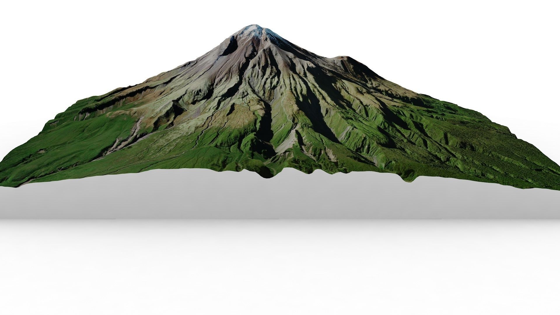 Mount Taranaki 3D model_1