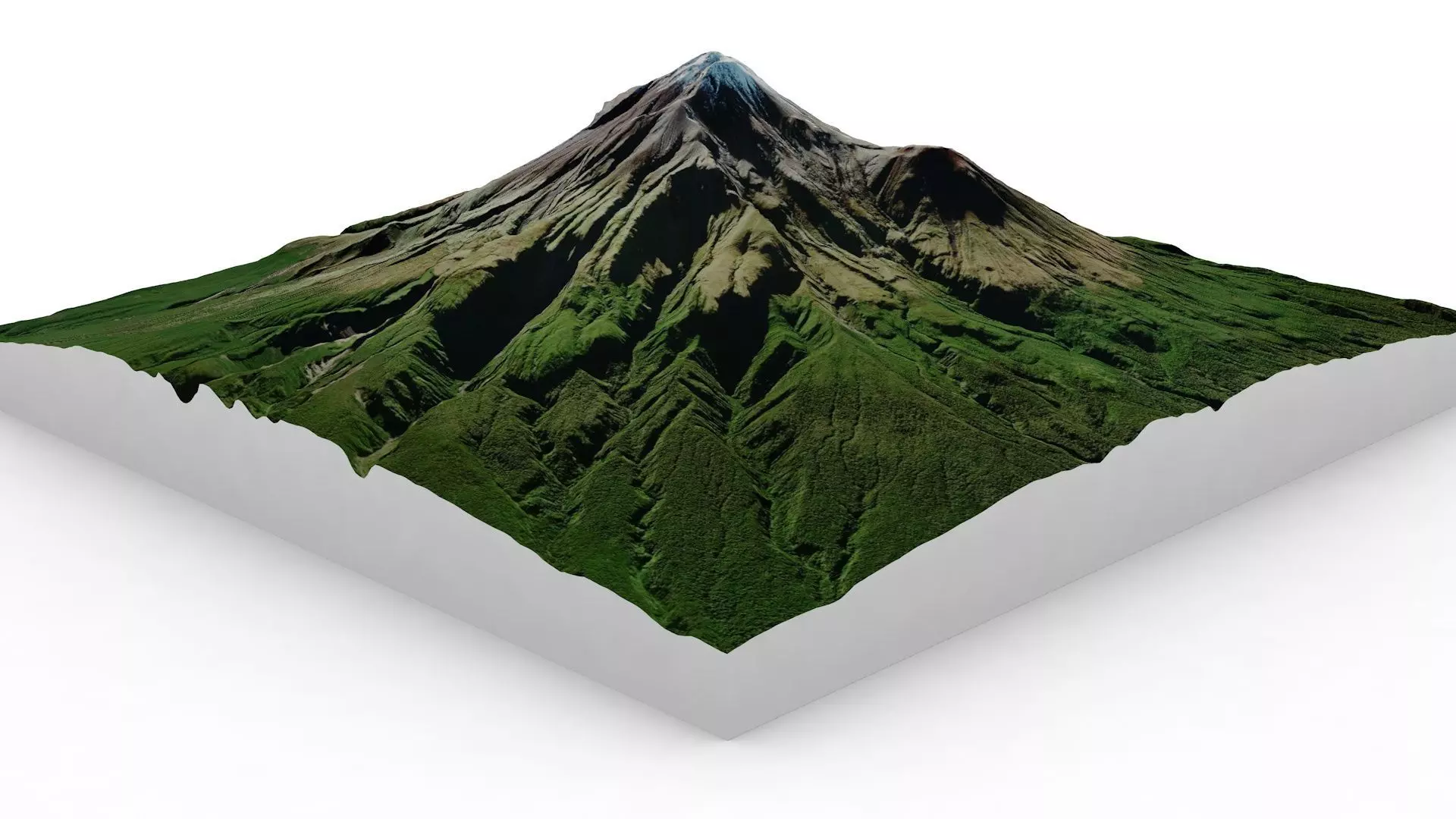Mount Taranaki 3D model_0