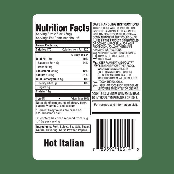 Italian Sausage 3D model_22
