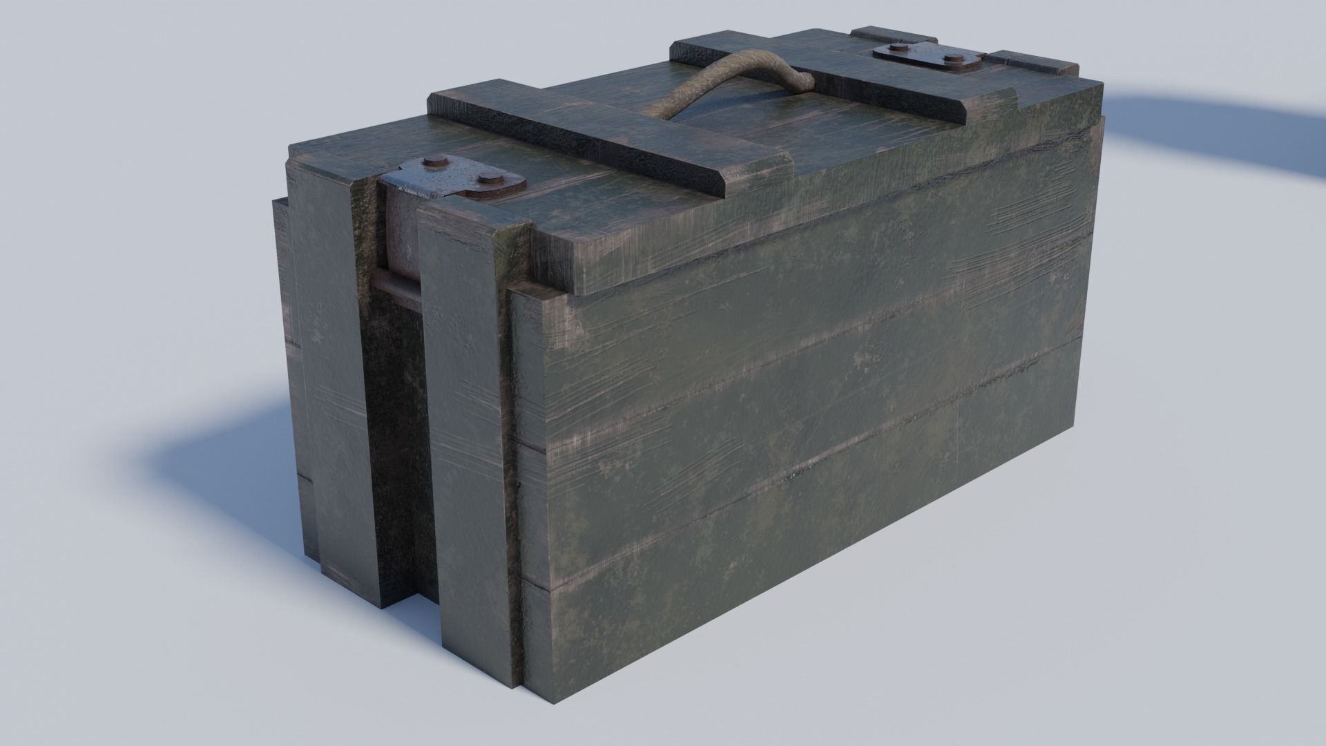 Army and Industrial Prop Pack Low-poly 3D model_7