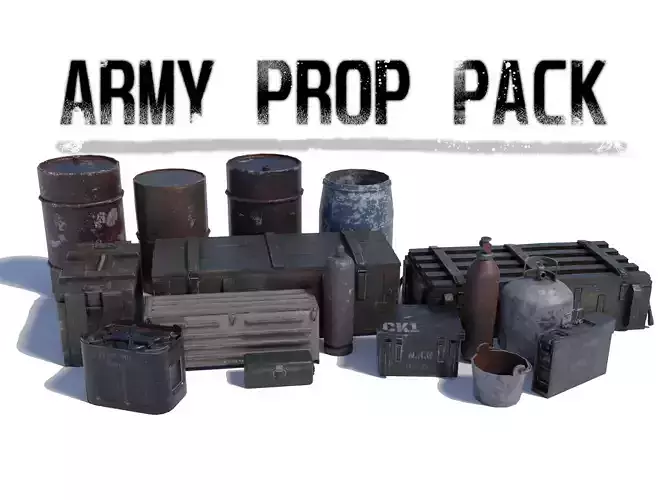 Army and Industrial Prop Pack