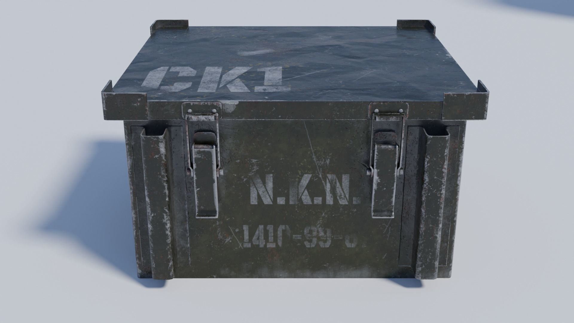 Army and Industrial Prop Pack Low-poly 3D model_6
