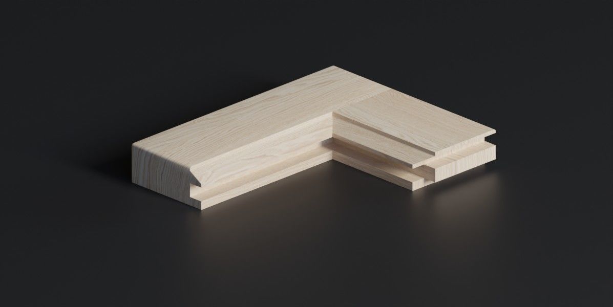 Kitchen Cabinet Doors 3D model_8