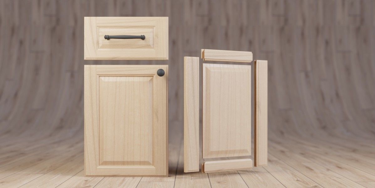 Kitchen Cabinet Doors 3D model_5