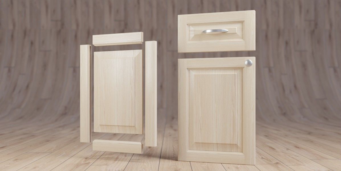 Kitchen Cabinet Doors 3D model_7