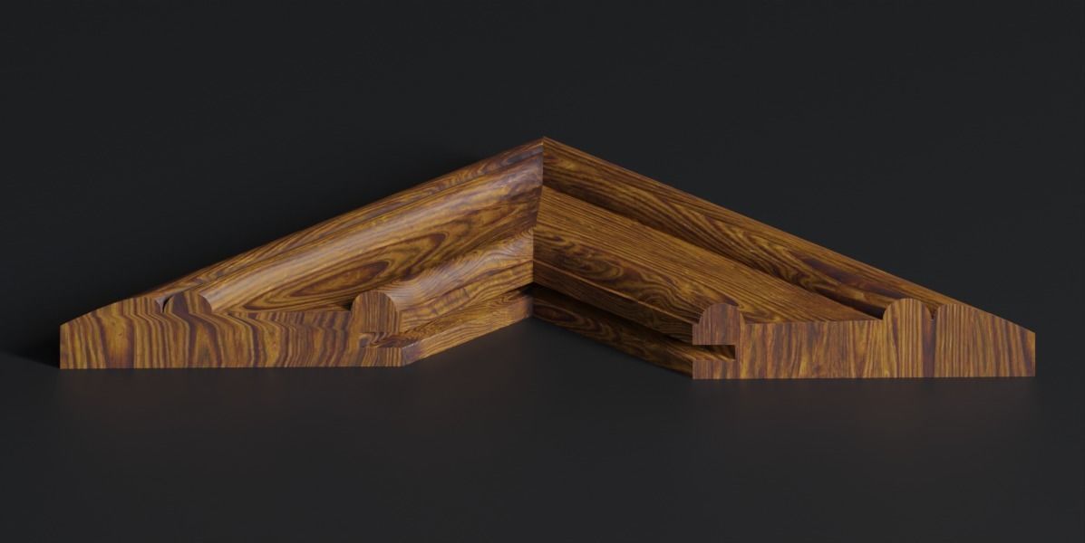 Kitchen Cabinet Doors 3D model_2