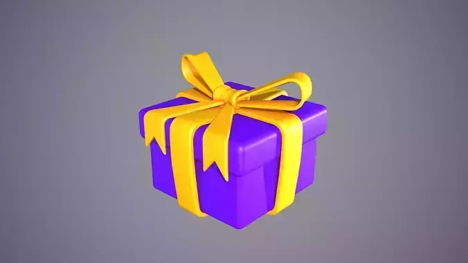 Gift Box Cartoon