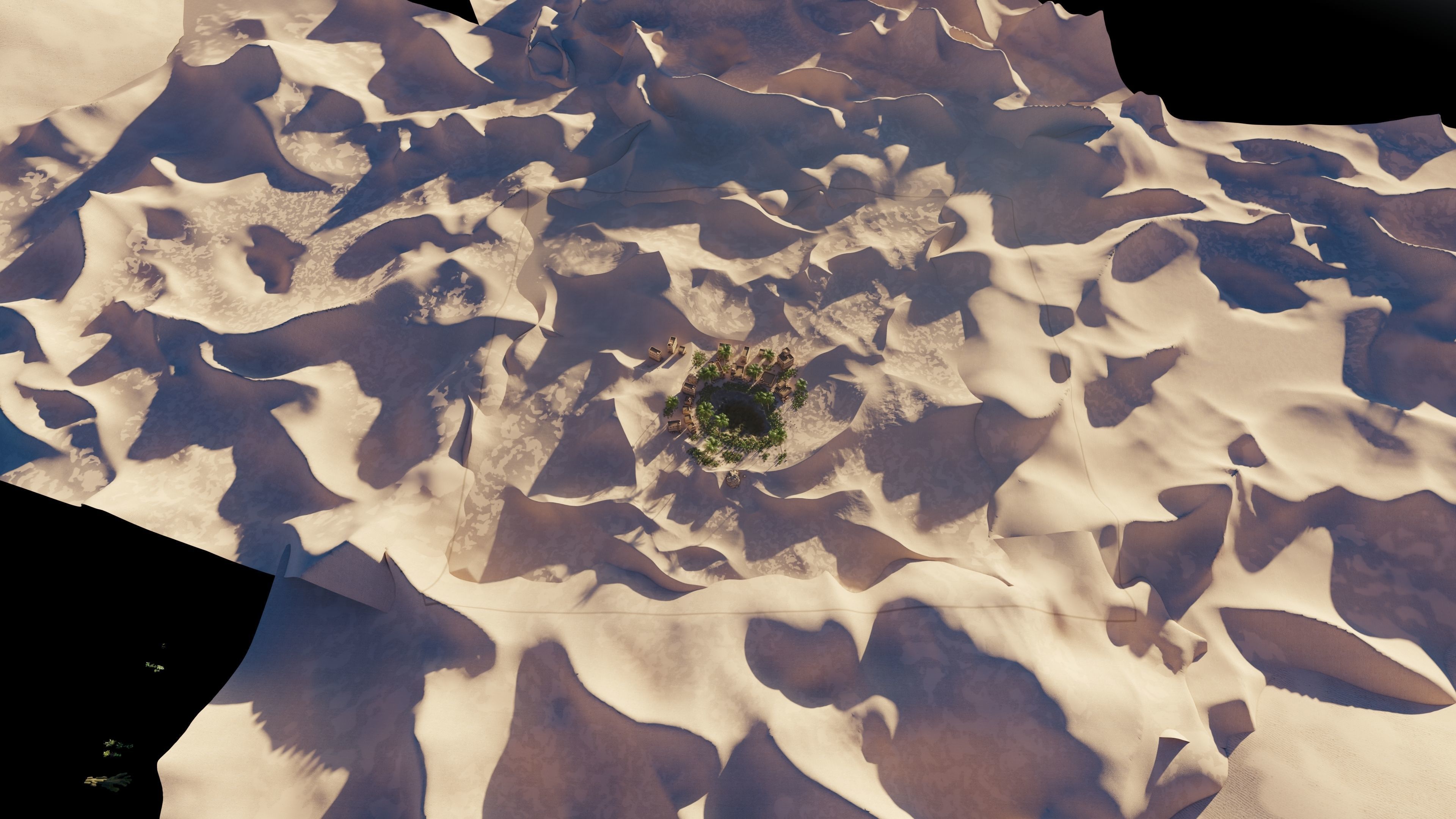 Oasis Scene 3D model_18