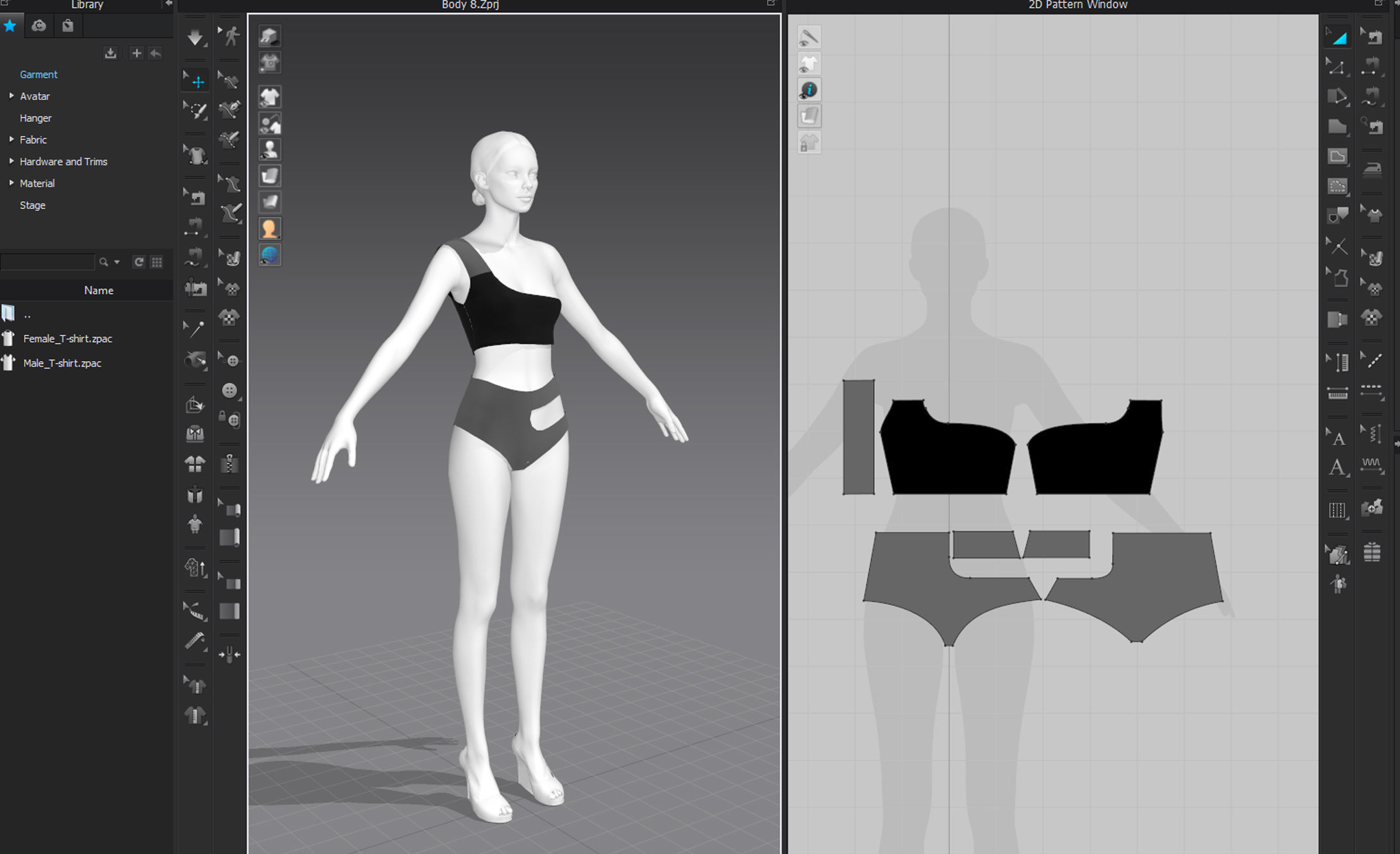 10 Body Dress Woman 3D model_6