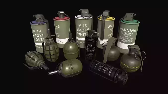 Hand Grenades Collection  