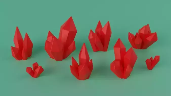 Red Crystal Collection