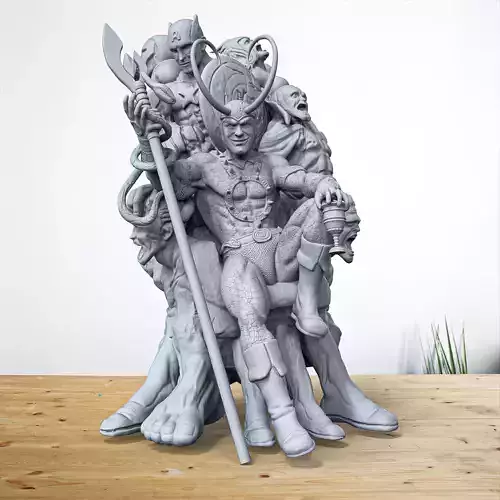 LOKI ON THRONE 