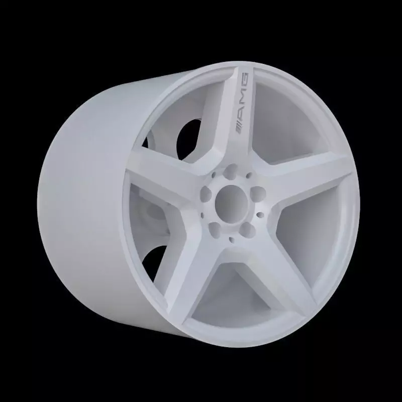 AMG Styling III 164 RIMS FOR HOTWHEELS 3D print model_0
