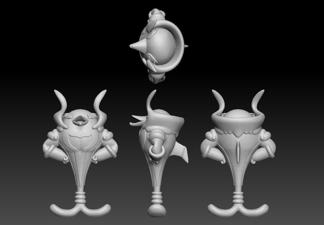 Pokemon Finizen Palafin 3D print model_3