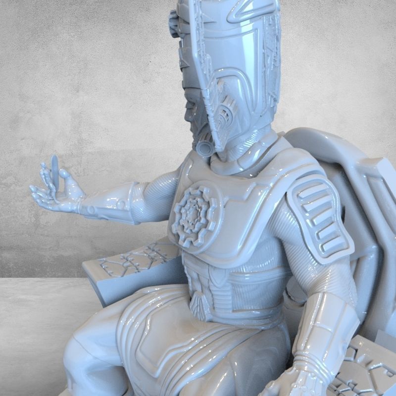 GALACTUS ON THRONE 3D print model_10