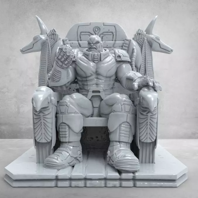 APOCALIPSIS ON THRONE 3D print model_0