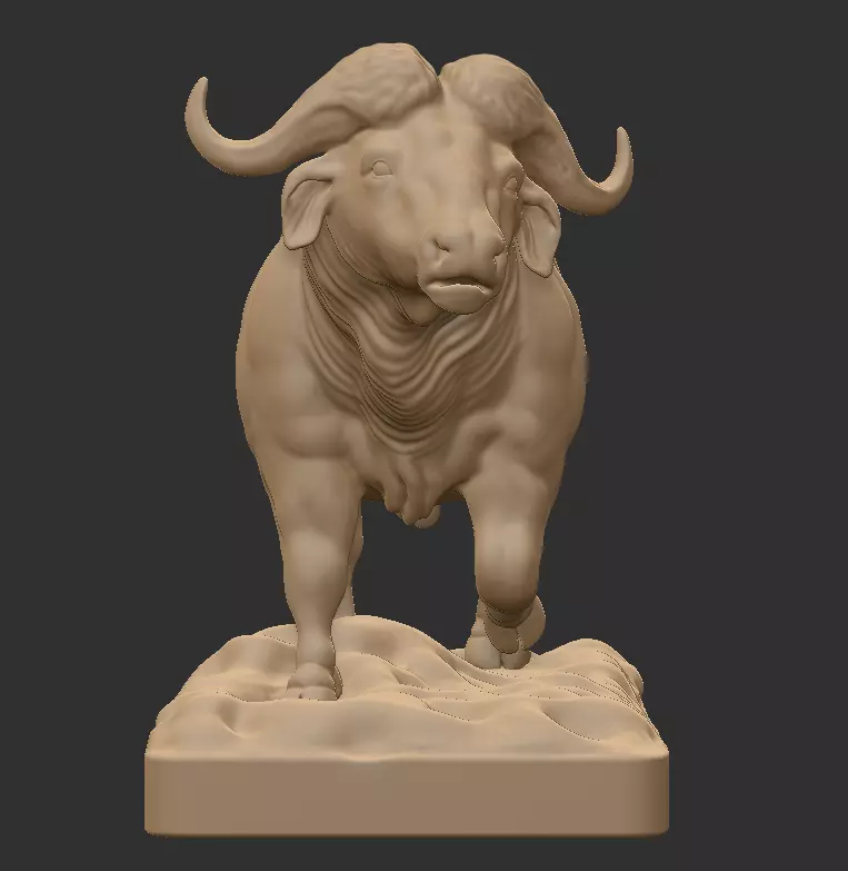 CAPE BUFFALO 3D print model_0