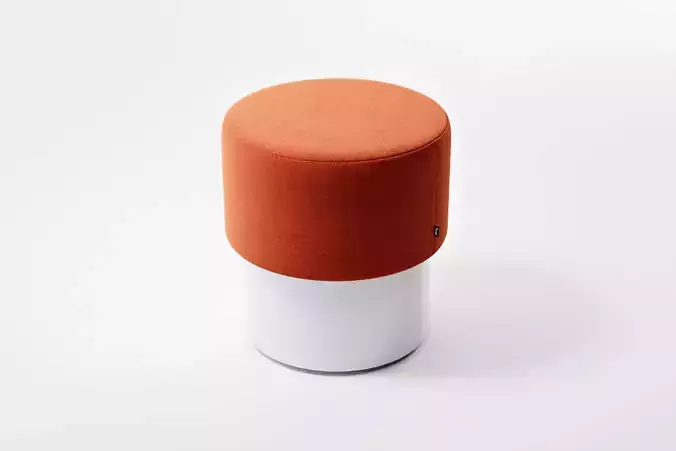 Bene PARCS Pop-up Stool - Small comfortable and very mobile 3D model