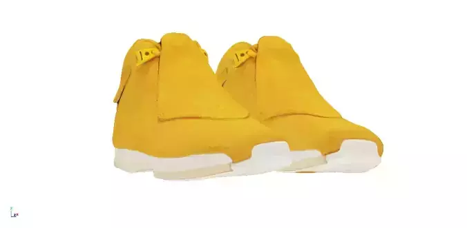 Nike Air Jordan 18 Retro Yellow ochre fashion sneaker