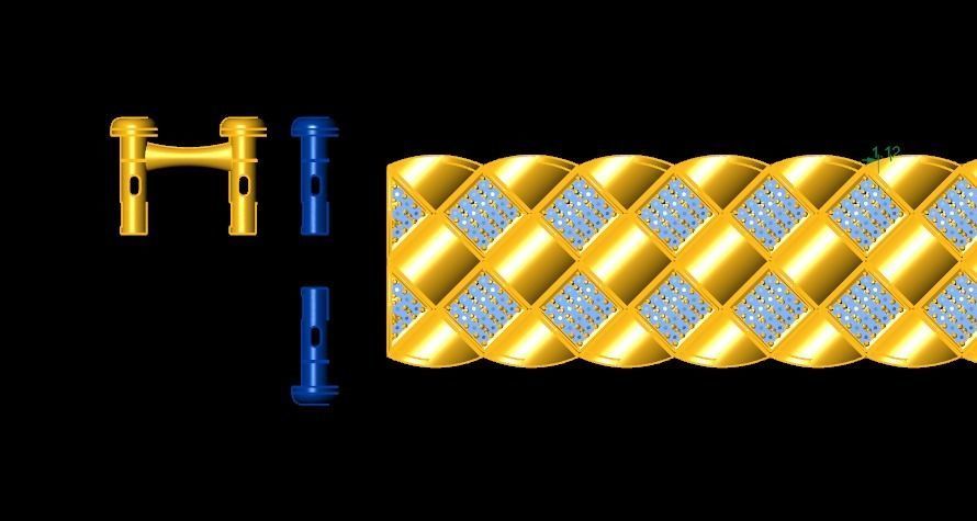 cuban chain luxury 3D print model_2