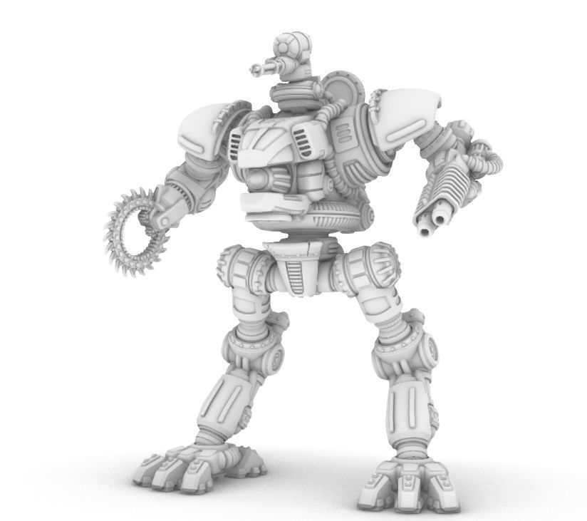 RAPTOR A-28MM PROJECT RAPTOR FAST ATTACK COMBAT WALKER 3D print model_27