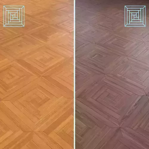 Parquet - Laminate - Wooden floor 2 in 1