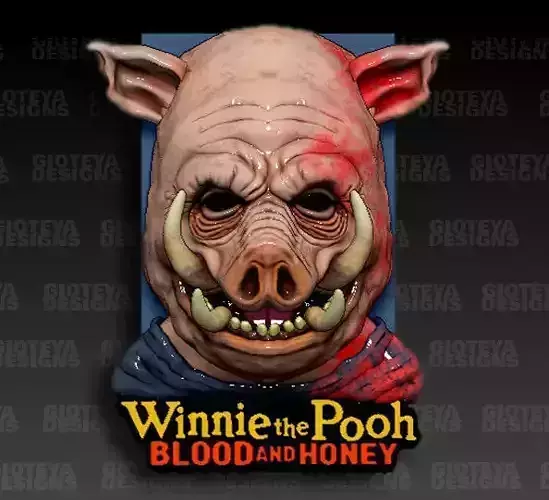 Winnie The Pooh Blood and Honey Piglet