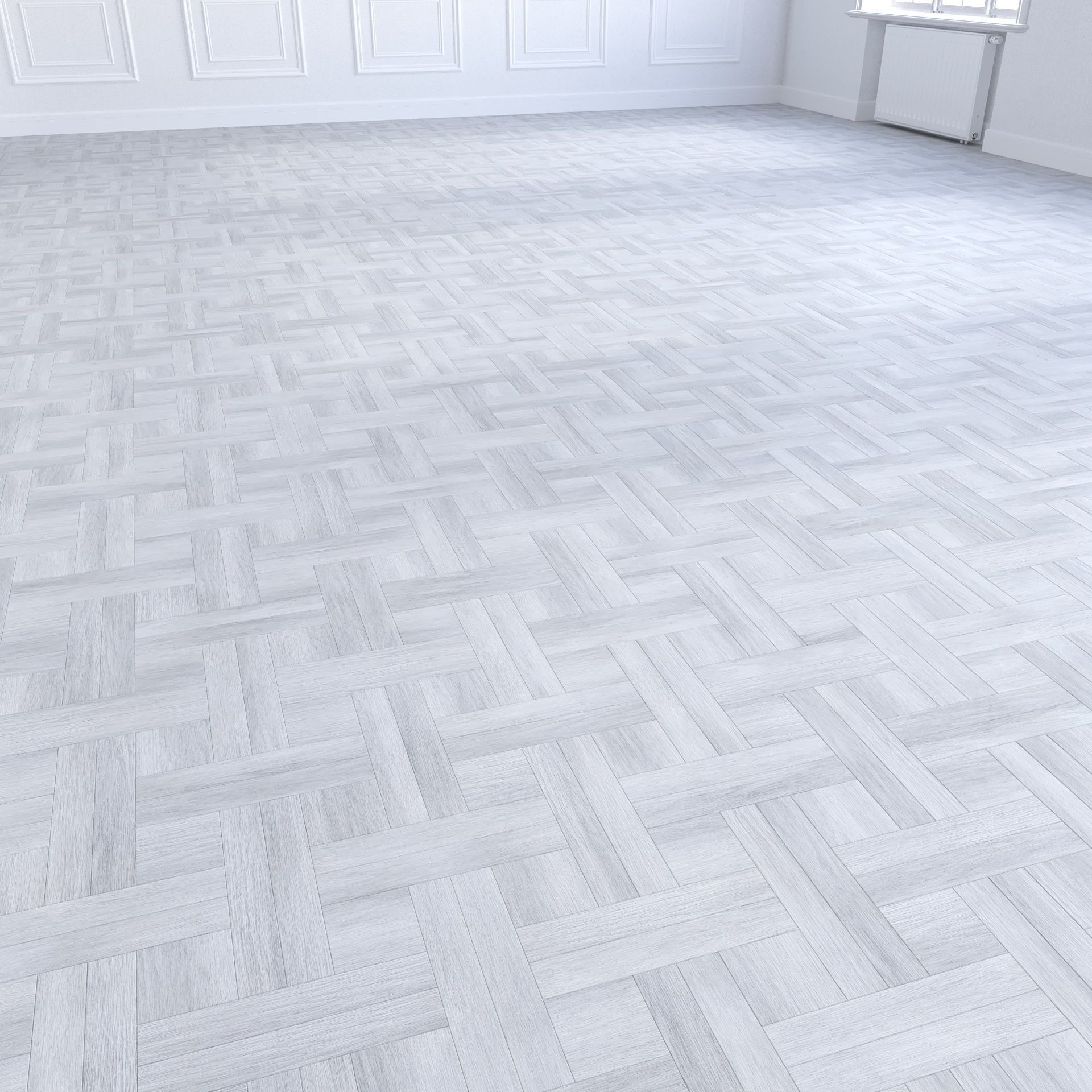 Parquet - Laminate - Wooden floor 2 in 1 Low-poly 3D model_5