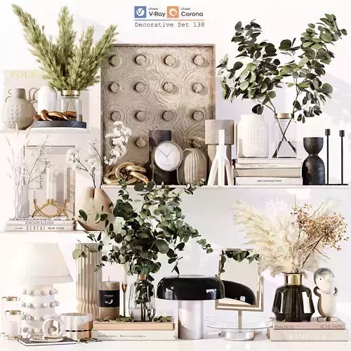 Decorative Set 138 3D model