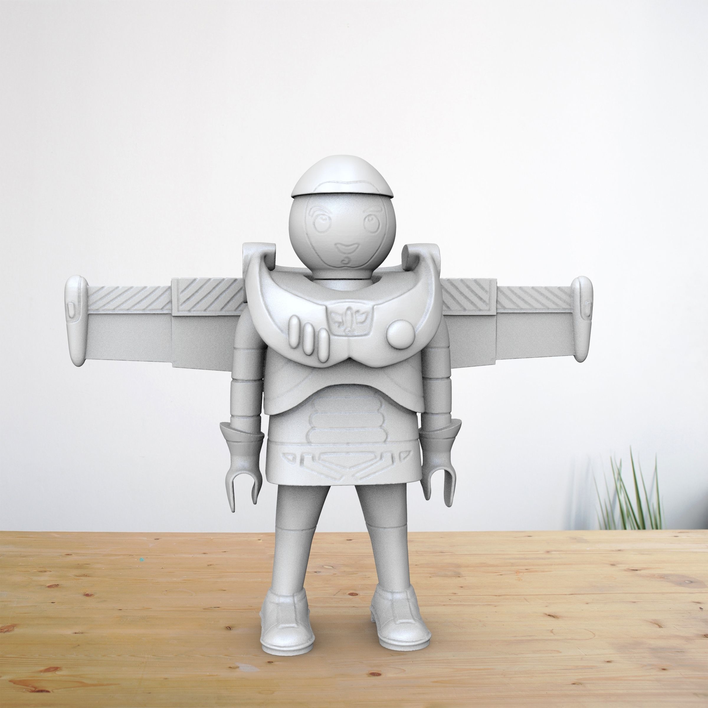 BUZZ LIGHTYEAR PLAYMOBIL 3D print model_2