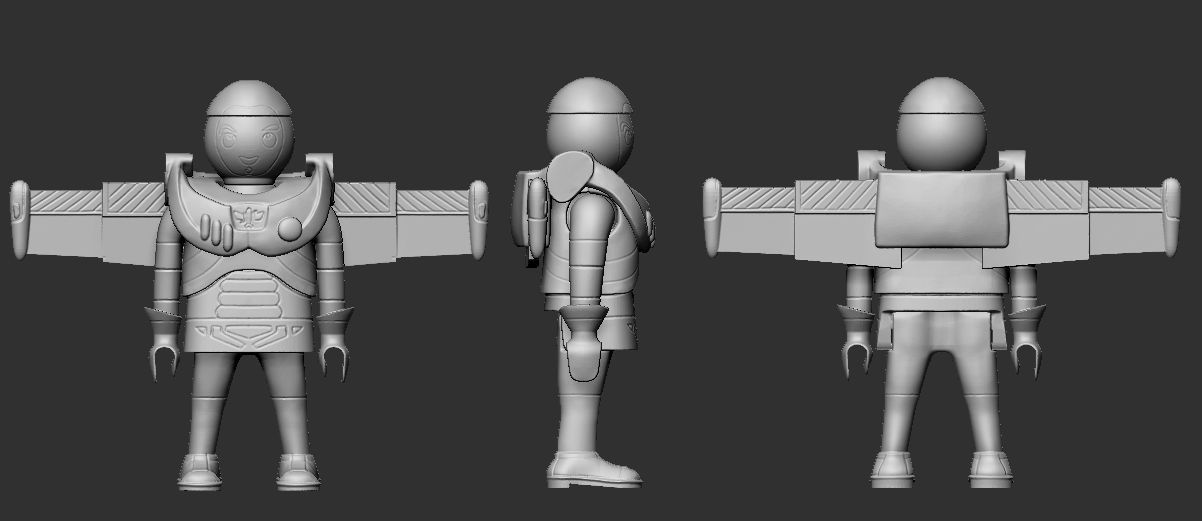 BUZZ LIGHTYEAR PLAYMOBIL 3D print model_4