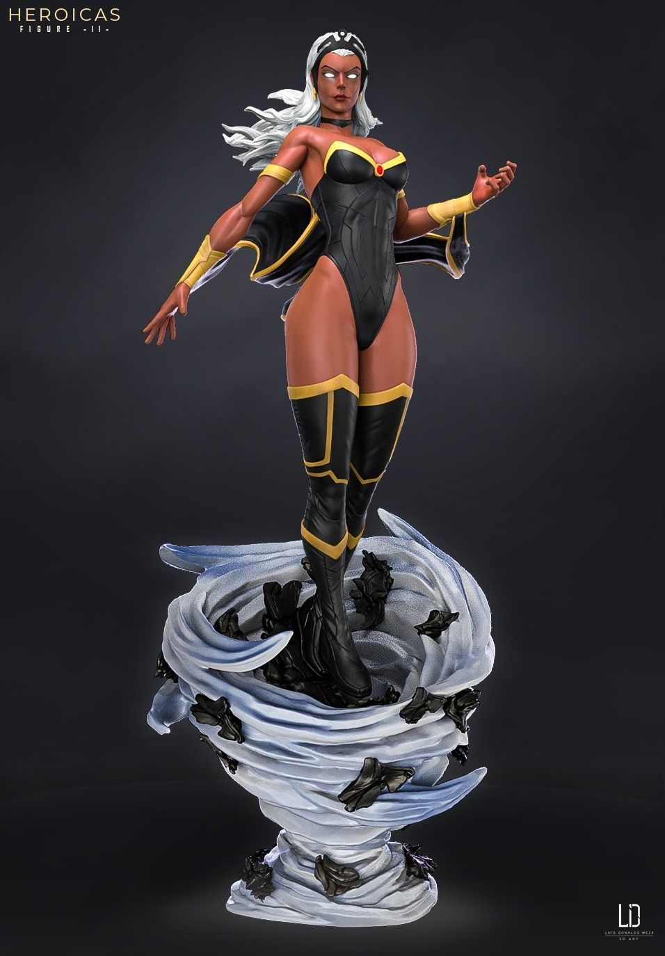 Heroicas - Figure 11 - D1 - Storm -  3D print model_5