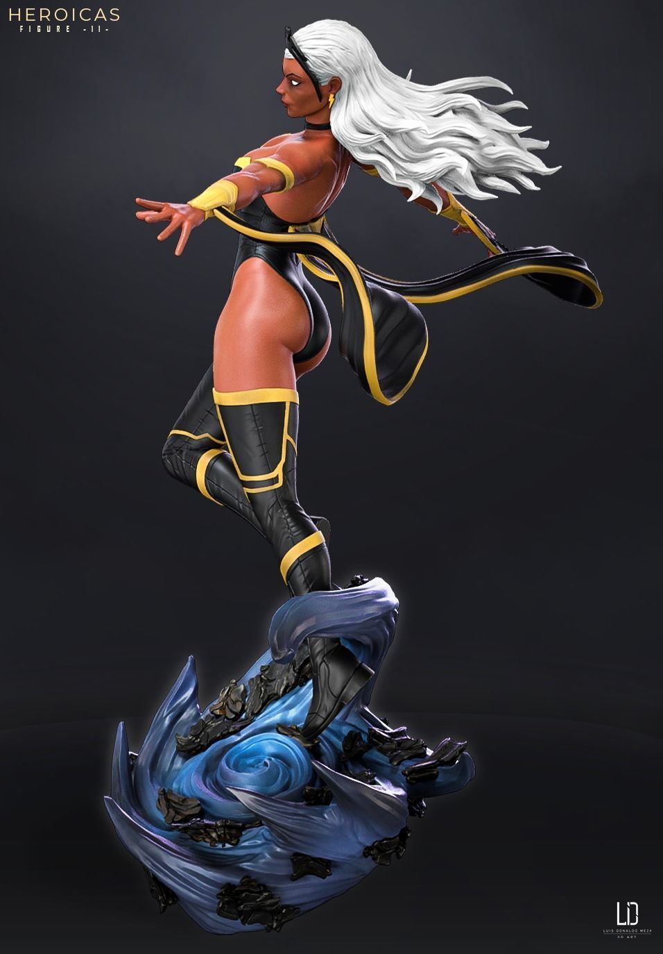 Heroicas - Figure 11 - D1 - Storm -  3D print model_9