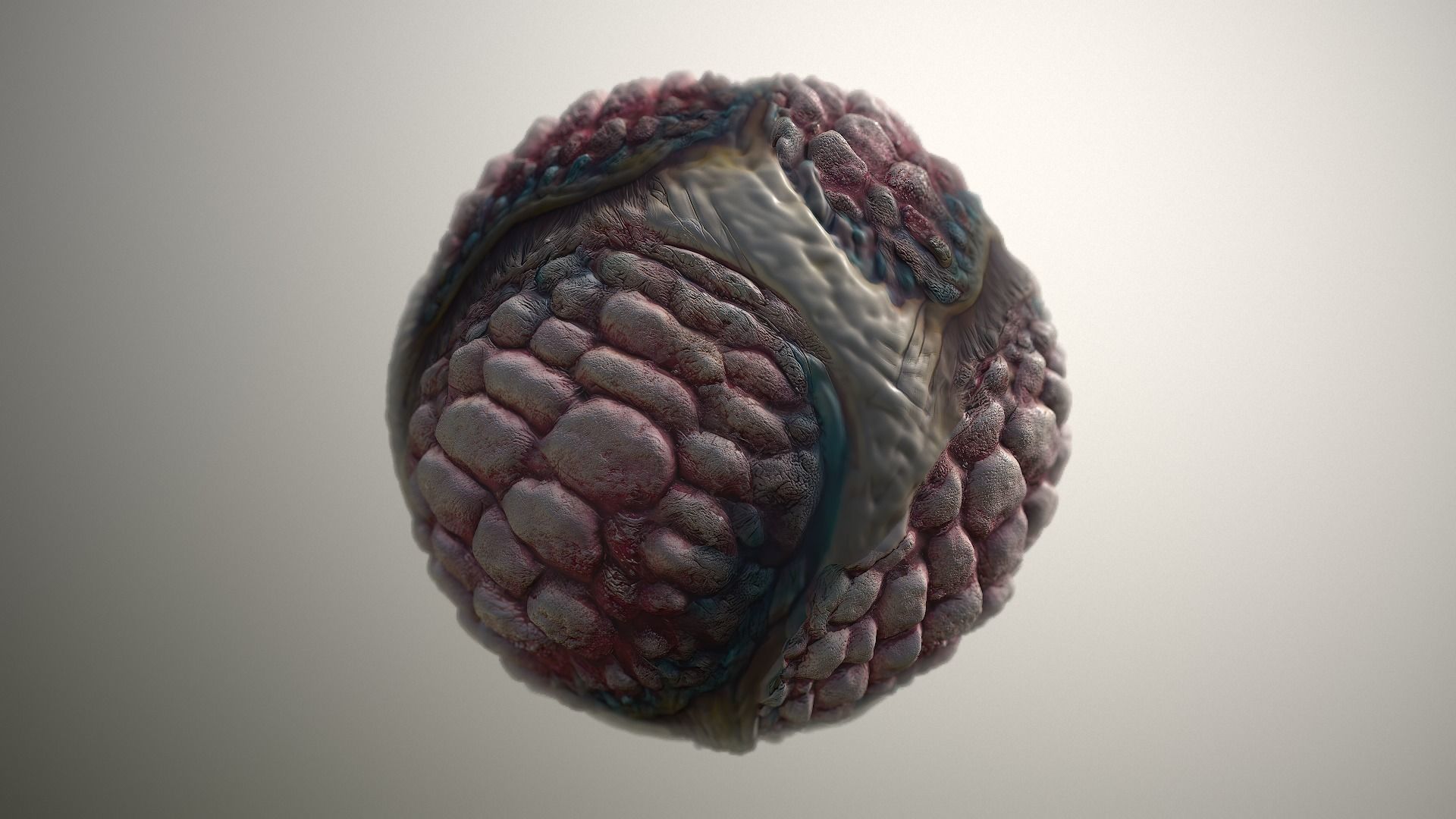 Material Skin Monster 39 Seamless PBR Texture Texture_18