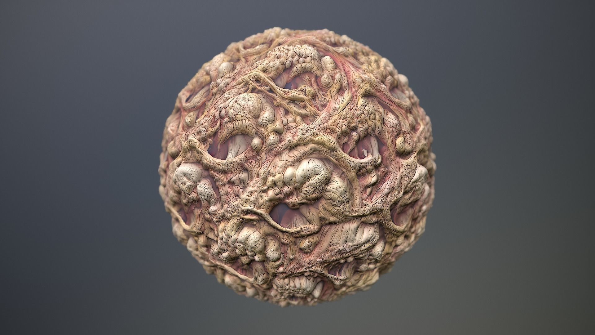 Material Skin Monster 38 Seamless PBR Texture Texture_11