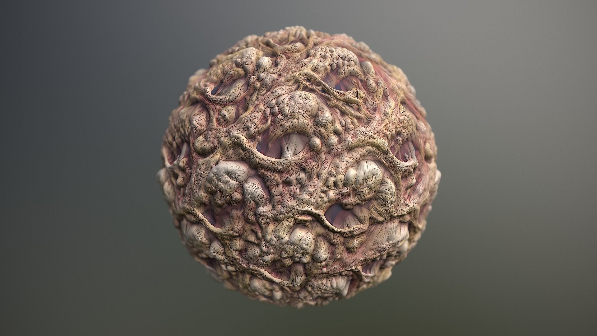 Material Skin Monster 38 Seamless PBR Texture Texture_13