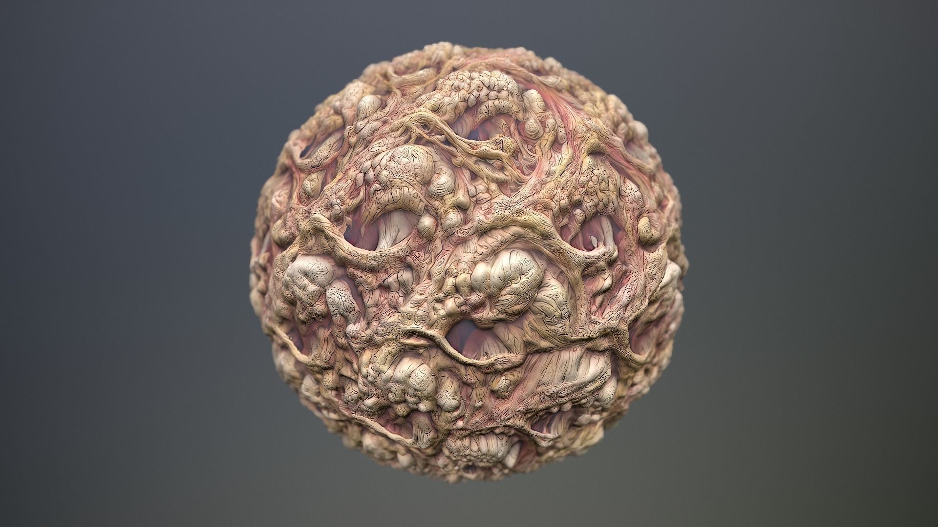 Material Skin Monster 38 Seamless PBR Texture Texture_12