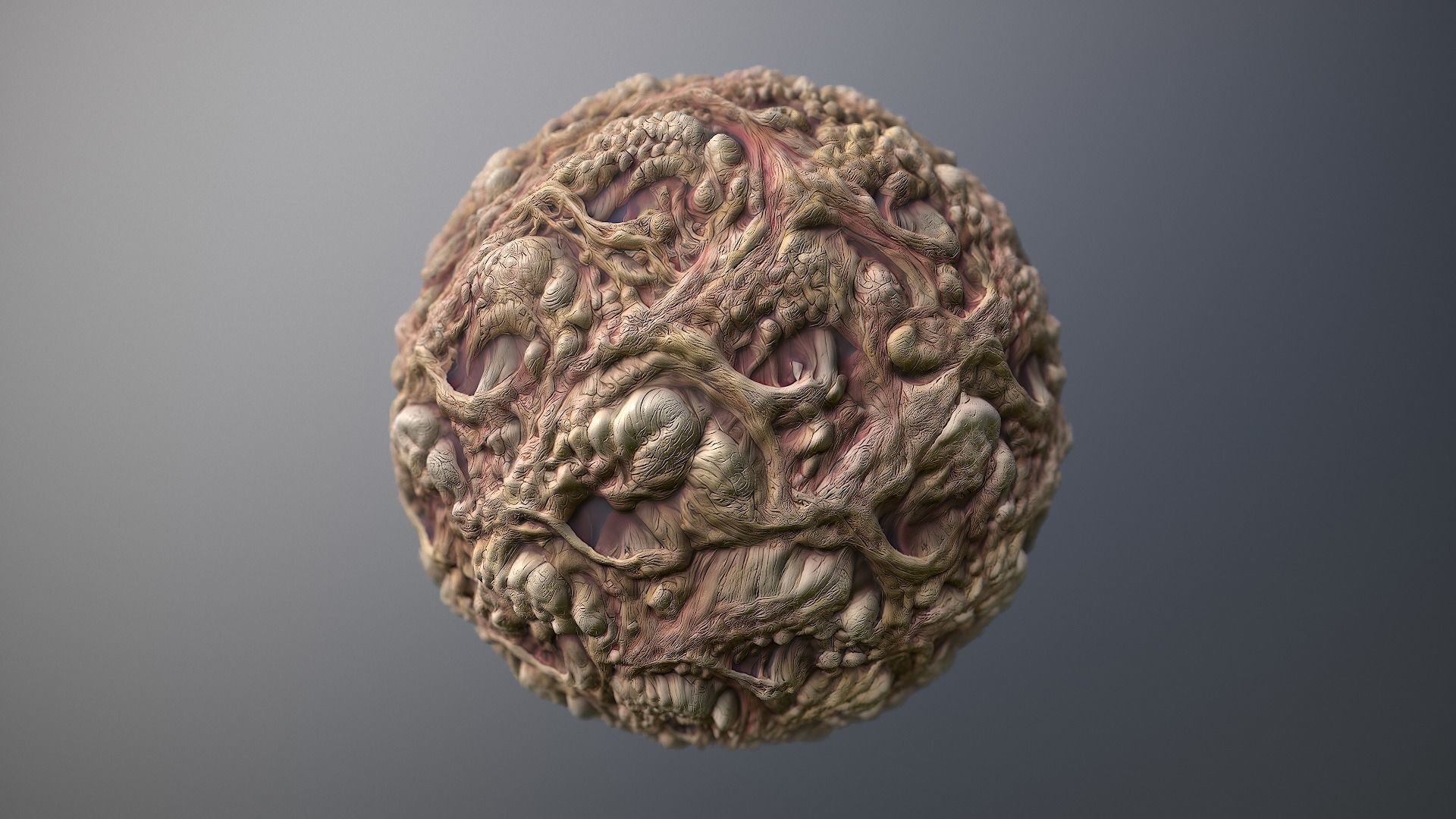 Material Skin Monster 38 Seamless PBR Texture Texture_8