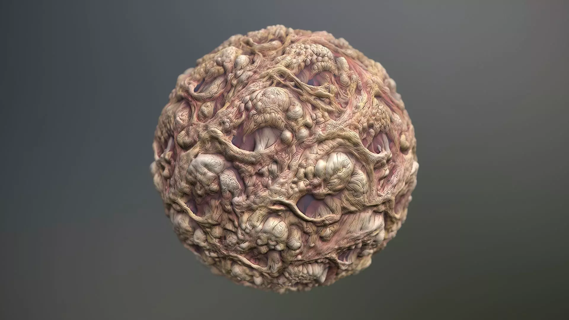 Material Skin Monster 38 Seamless PBR Texture Texture_0