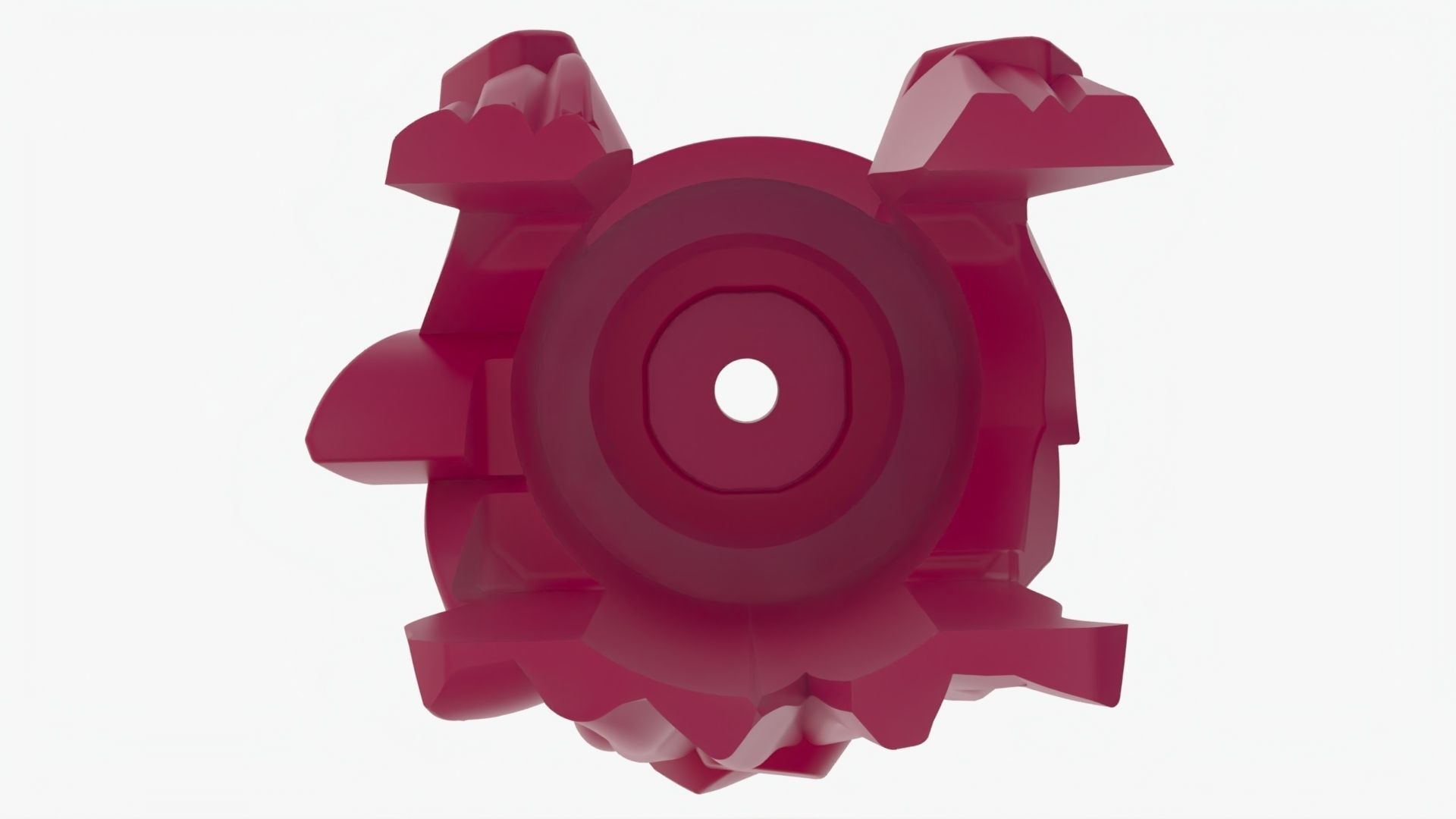 Lego Pirate scarf matchable Low-poly 3D model_5