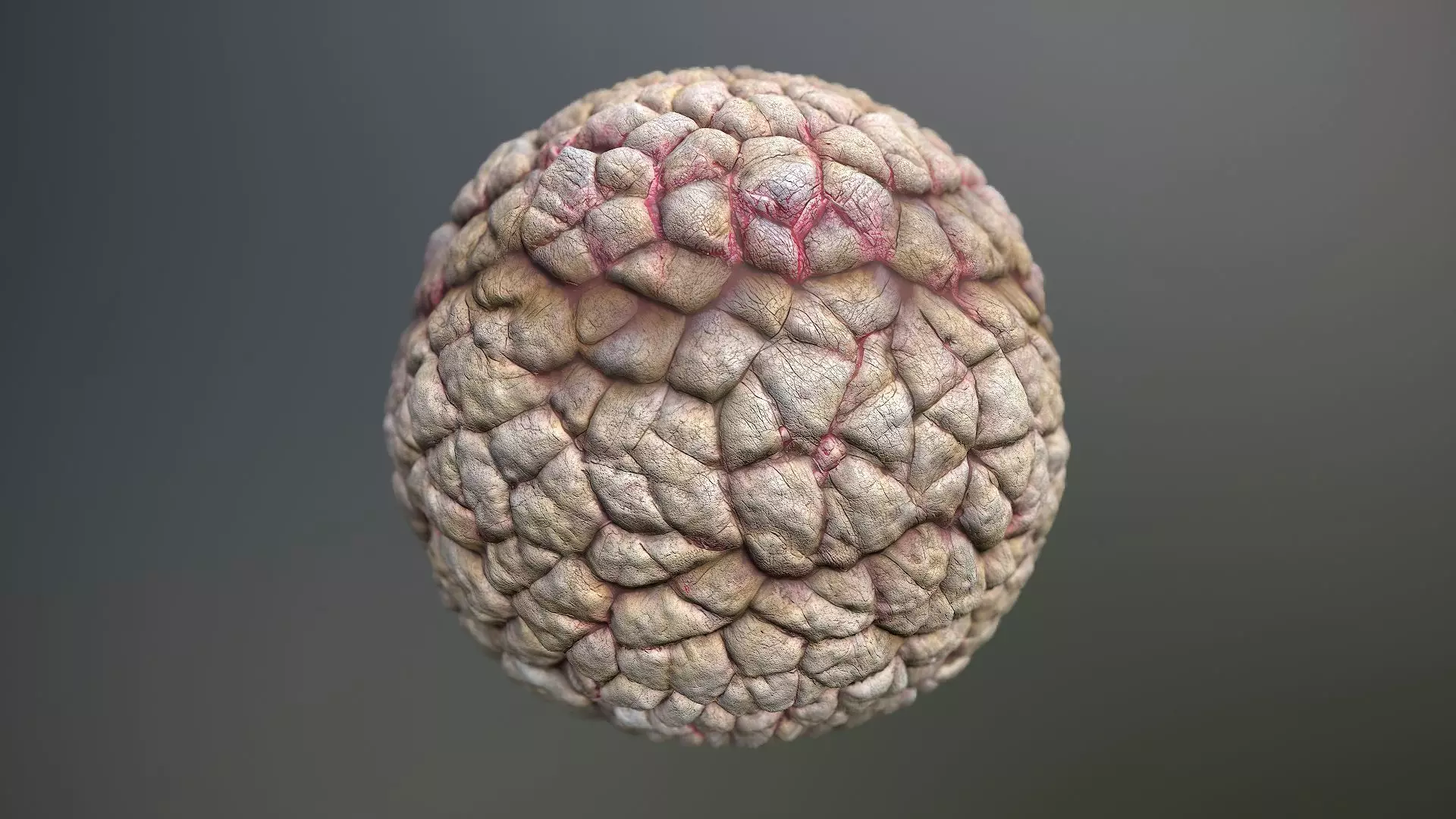 Material Skin Monster 37 Seamless PBR Texture Texture