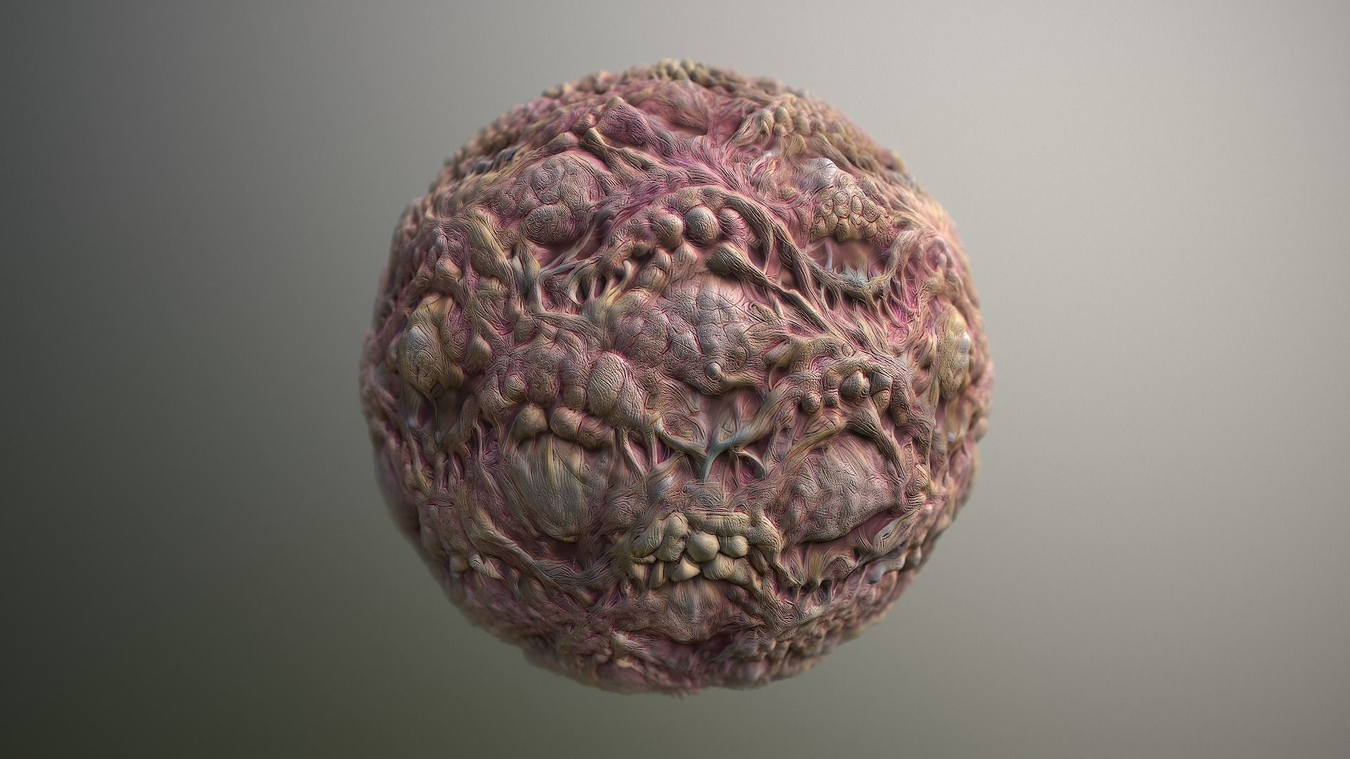 Material Skin Monster 36 Seamless PBR Texture Texture_16