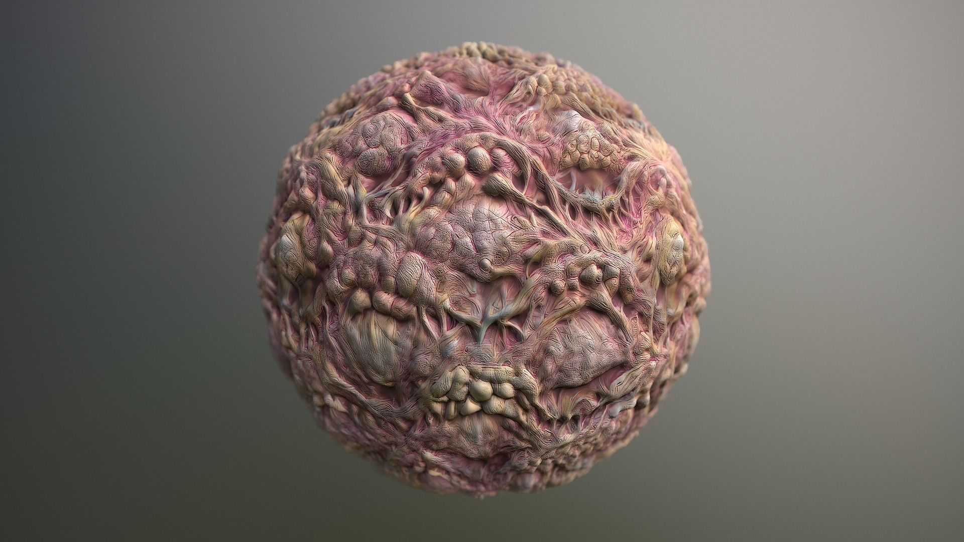 Material Skin Monster 36 Seamless PBR Texture Texture_15